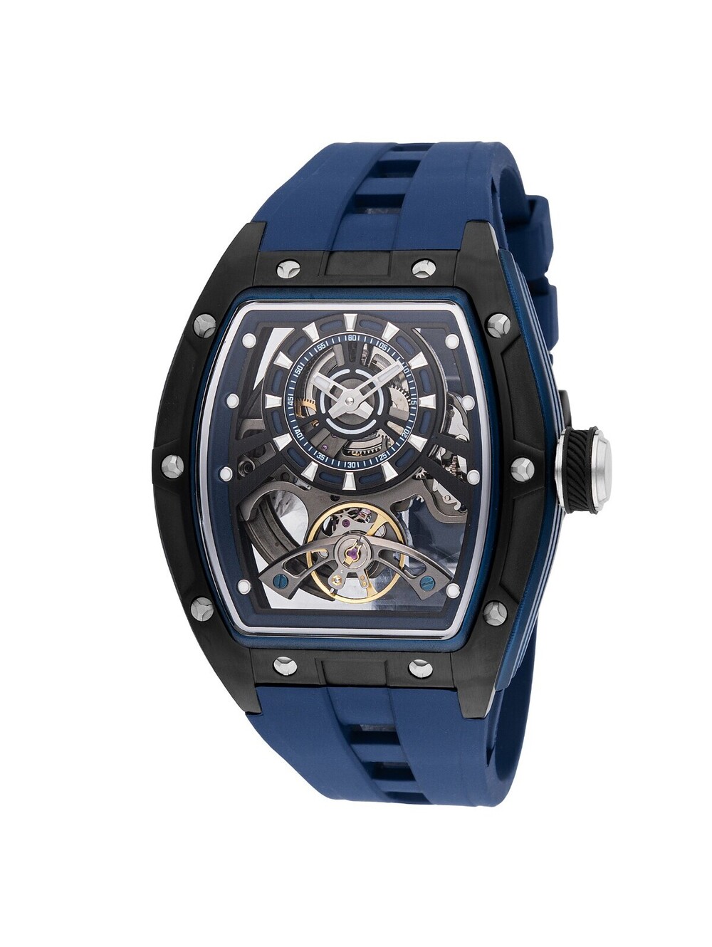 Invicta S1 Rally Torque Automatic Men's Watch Skeleton Dial - 44mm, Blue (49036)
